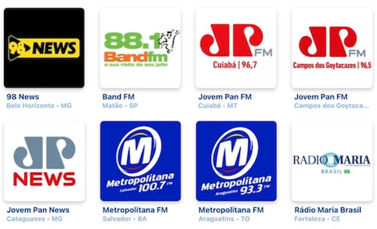 Com Jovem Pan FM, Jovem Pan News, Metropolitana FM, Band FM, 98News e Rádio Maria Brasil, reta final de dezembro está movimentada nos dials