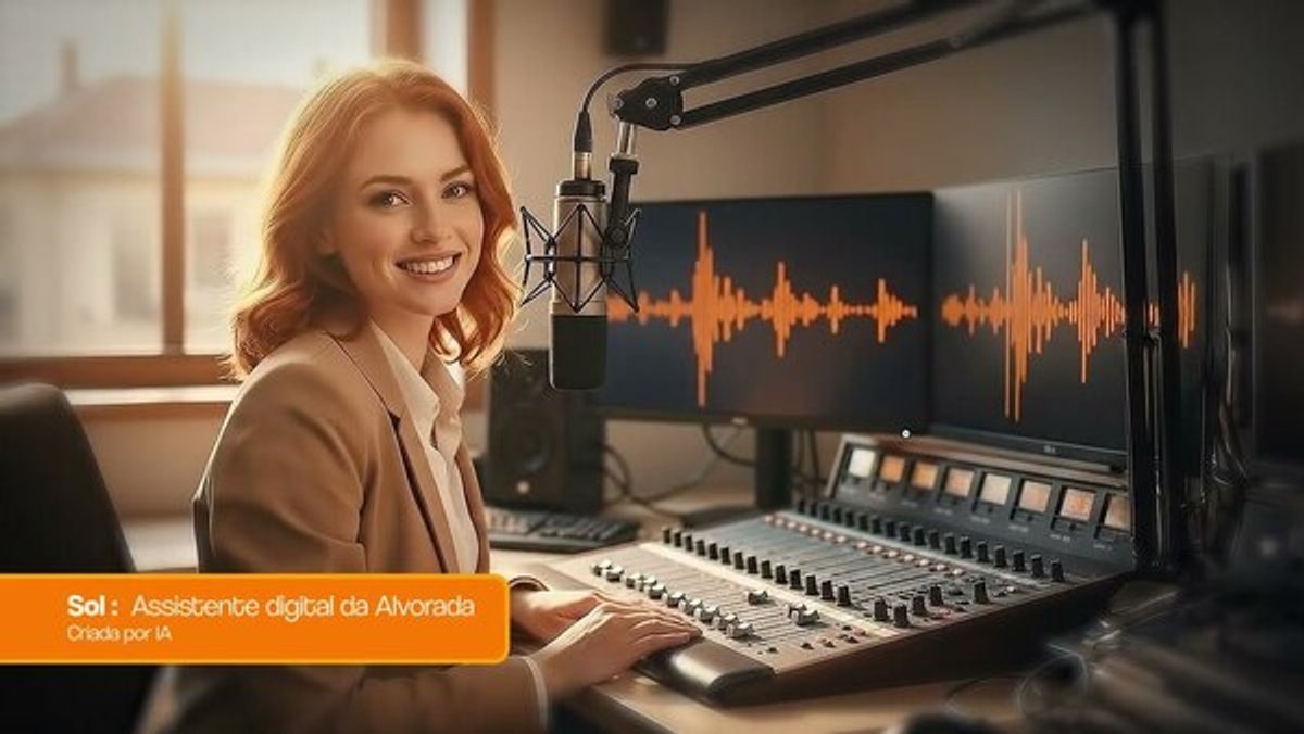 Alvorada FM lança campanha protagonizada por assistente digital criada com inteligência artificial