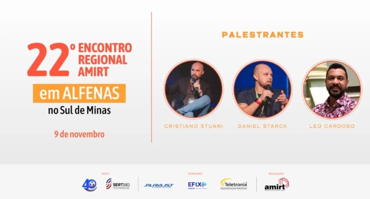 AMIRT realiza Encontro Regional neste sábado (9), com foco na evolução do rádio e da comunicação