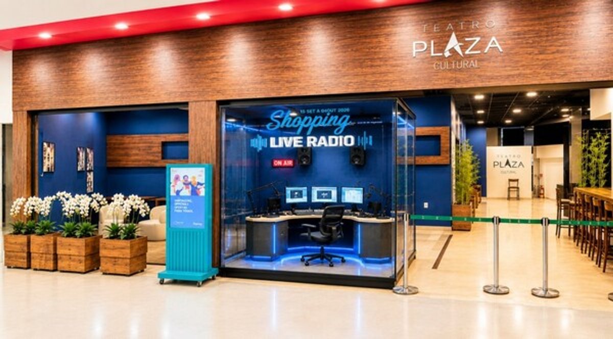 AESP realiza Shopping Live Rádio no Plaza Shopping de São José do Rio Preto
