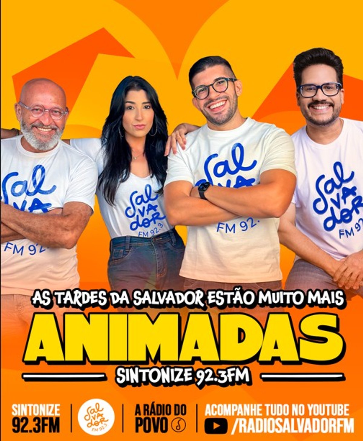 Salvador FM anuncia Tainá Reis e Mário Tito como novos apresentadores de sua programação