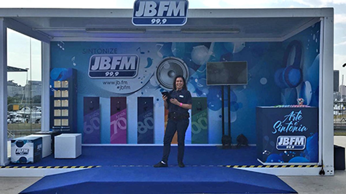 JB FM está entre as marcas "media partners" do ArtRio e realiza ações no evento