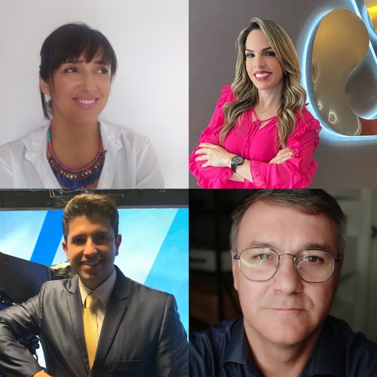 Jovem Pan divulga novas contratações que irão integrar o Jornal da Manhã, Canal de Notícias e Programa 3 em 1