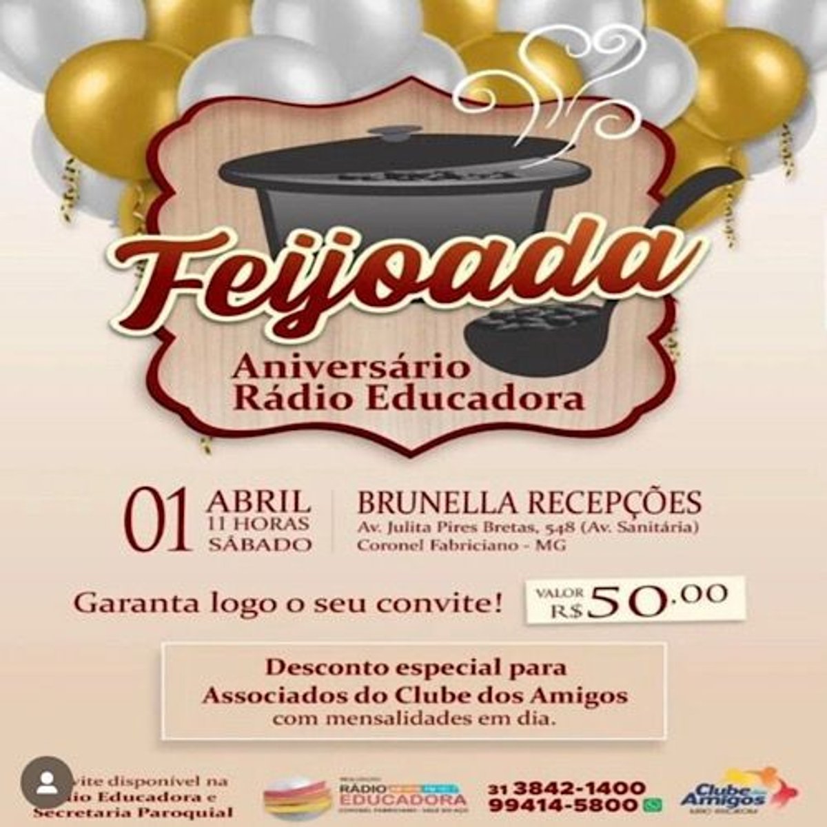 Rádio Educadora completa 55 anos no Vale do Aço e realiza evento para comemorar a data