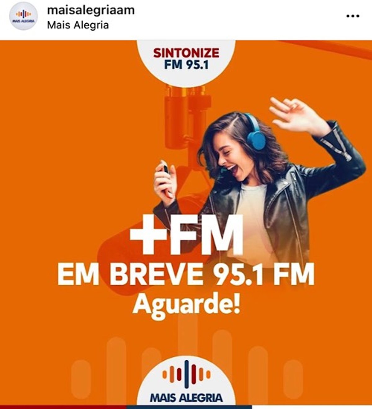 Rádio Mais Alegria anuncia migração AM-FM em Florianópolis