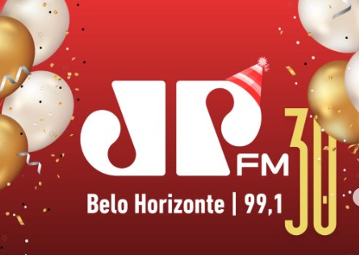 Jovem Pan FM chega aos 30 anos com promoções e programação especial em Belo Horizonte