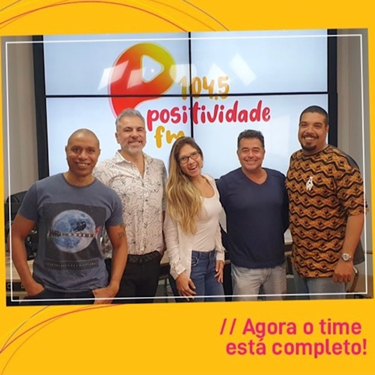 Após processo gradual de implantação no Rio de Janeiro, Positividade FM apresenta sua equipe de locutores