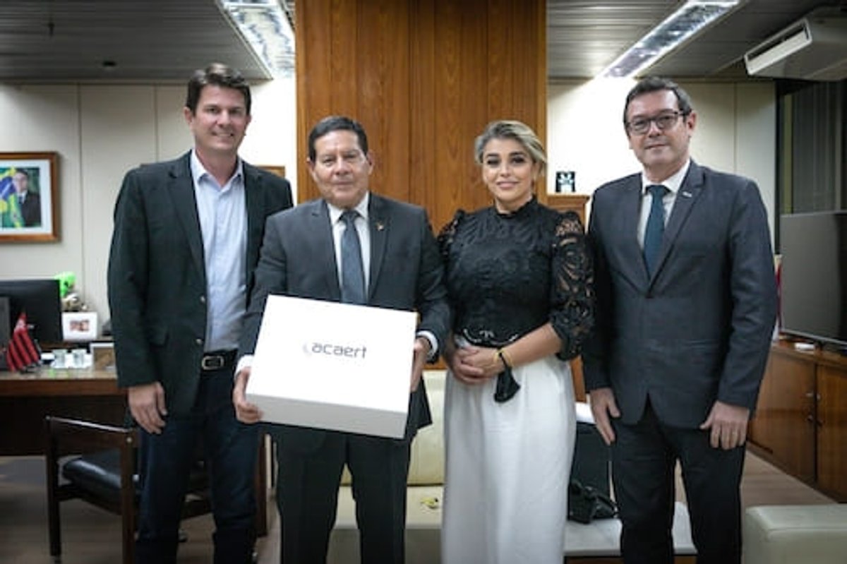 Abertura do Congresso da ACAERT será realizada pelo vice-presidente da República, Hamilton Mourão