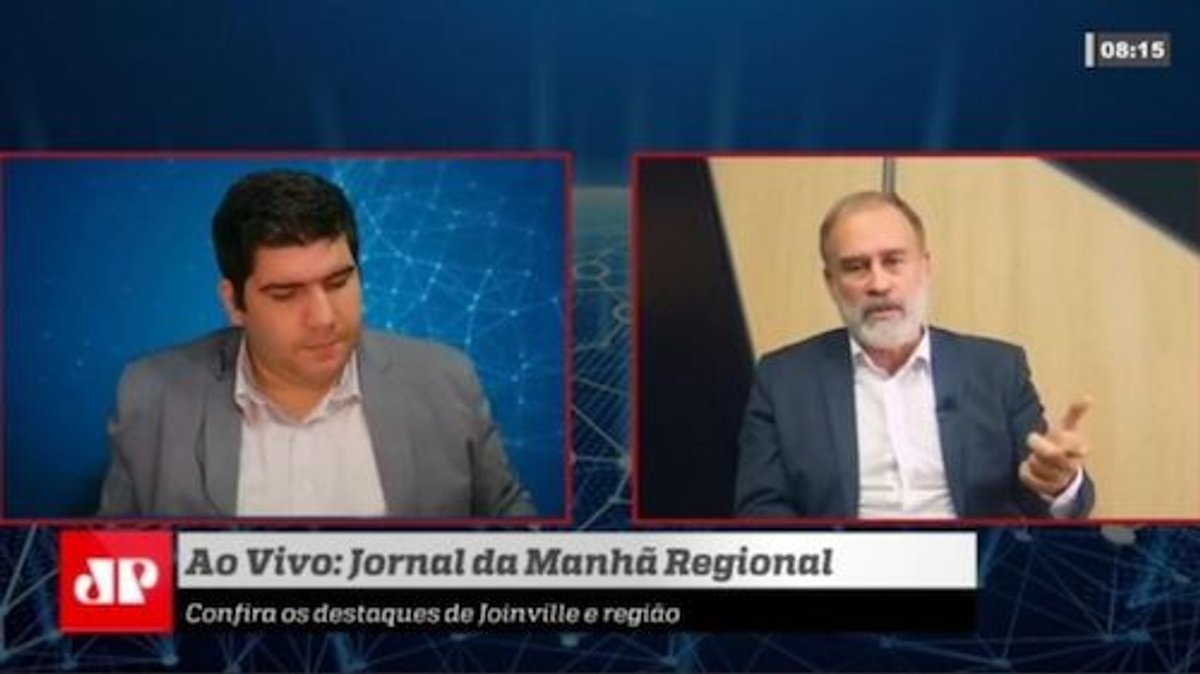 Jovem Pan News investe em transmissões de sua programação em vídeo por meio de novo estúdio em Joinville