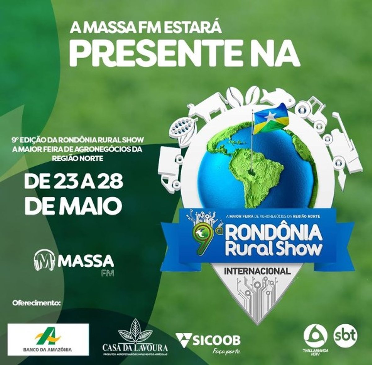 Massa FM forma “mini-rede” estadual para cobertura do Rondônia Rural Show, em Ji-Paraná