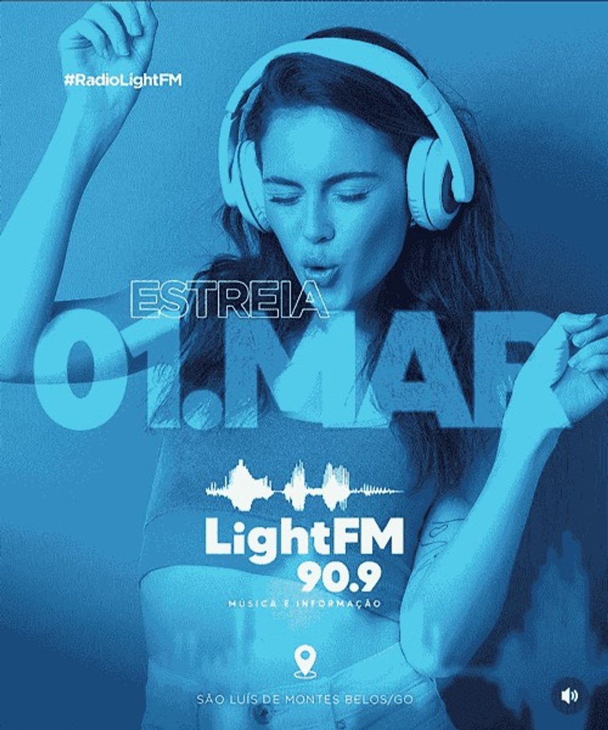 Rádio Light FM é anunciada em São Luís de Montes Belos (GO)