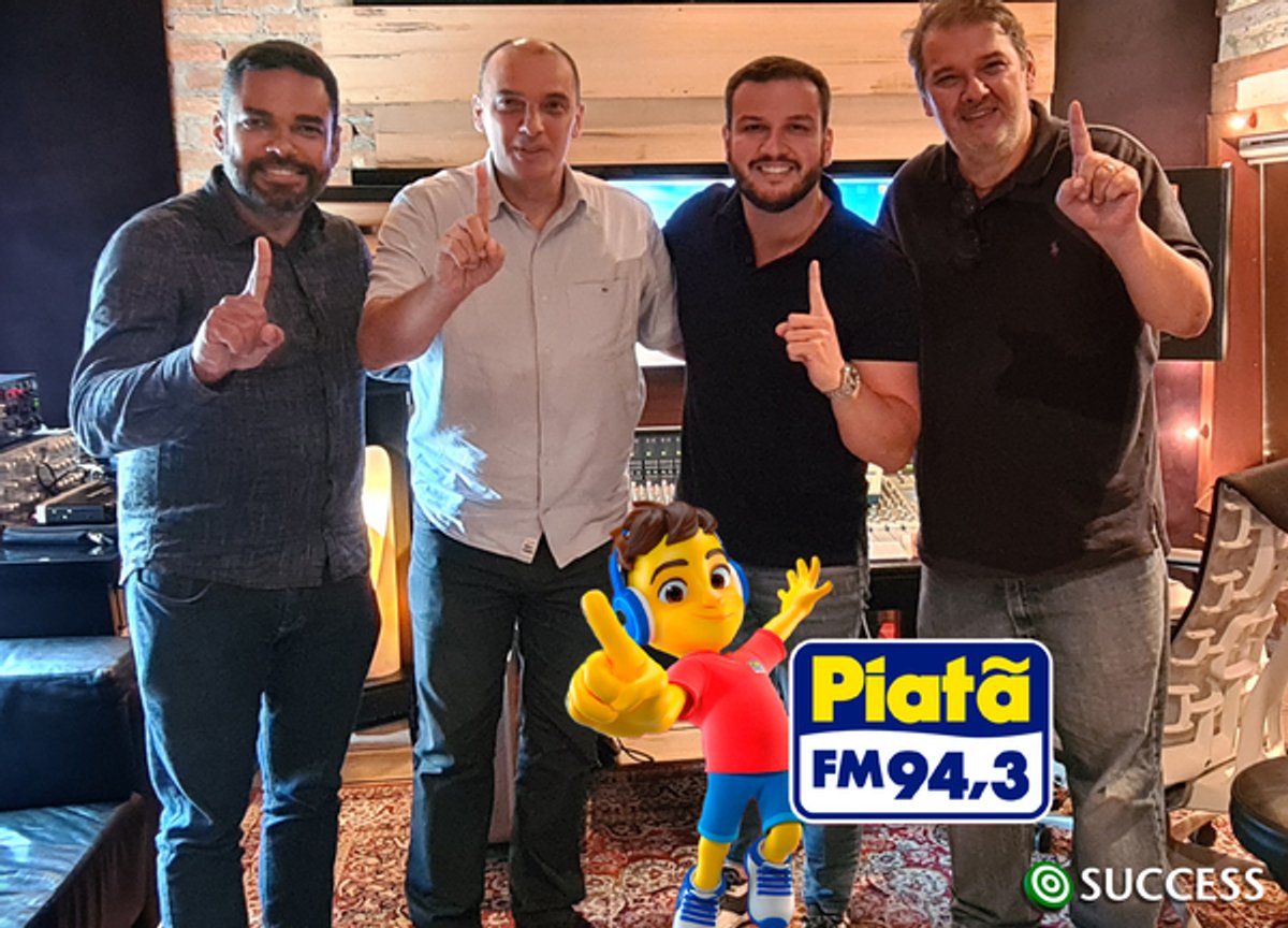Piatã FM passa a contar com representação comercial em São Paulo e no Rio de Janeiro