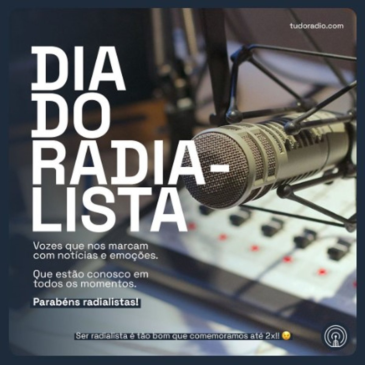 Profissionais do Rádio comemoram o Dia do Radialista neste sábado (21)