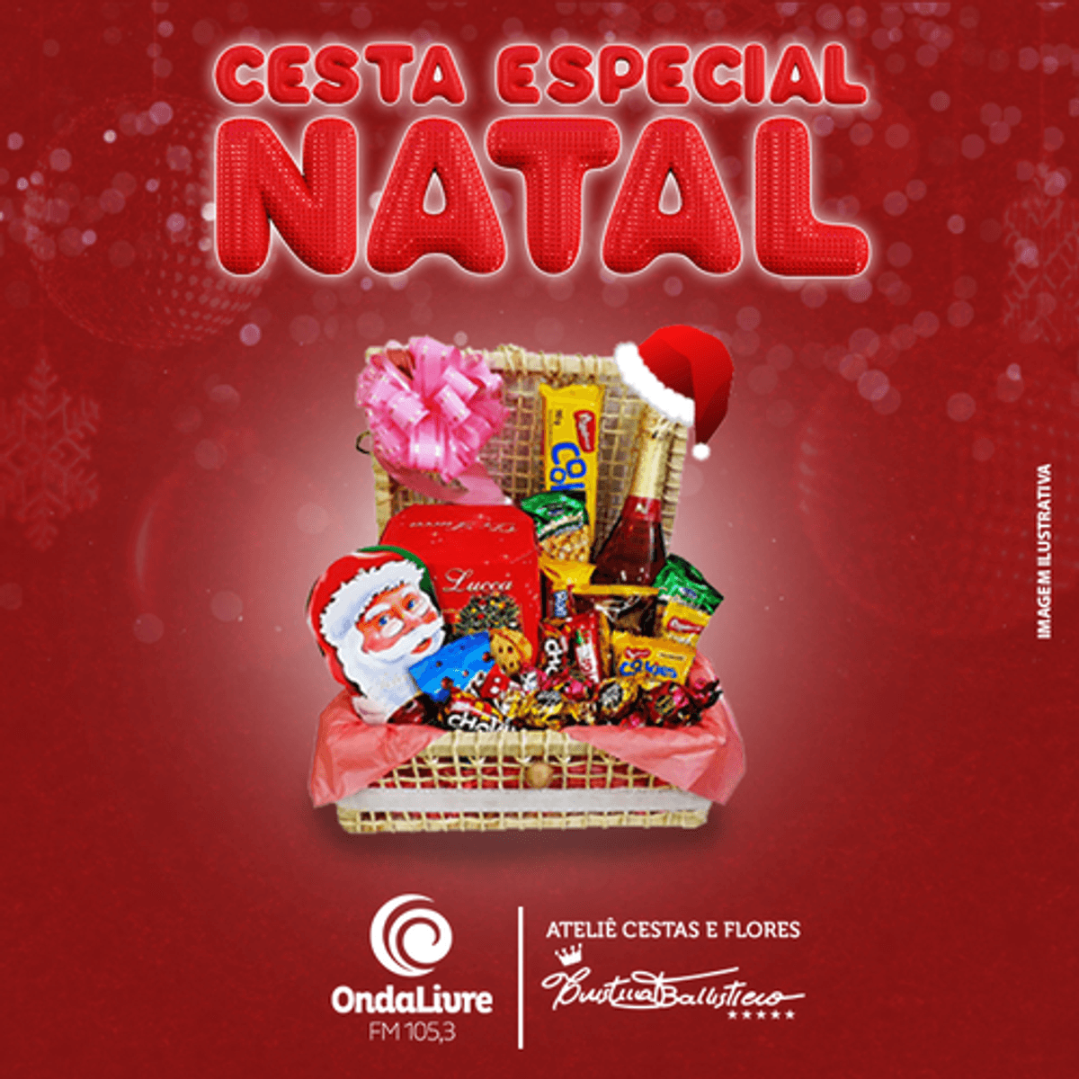 Onda Livre FM promove ação voltada ao final de ano e sorteia Cesta Especial de Natal