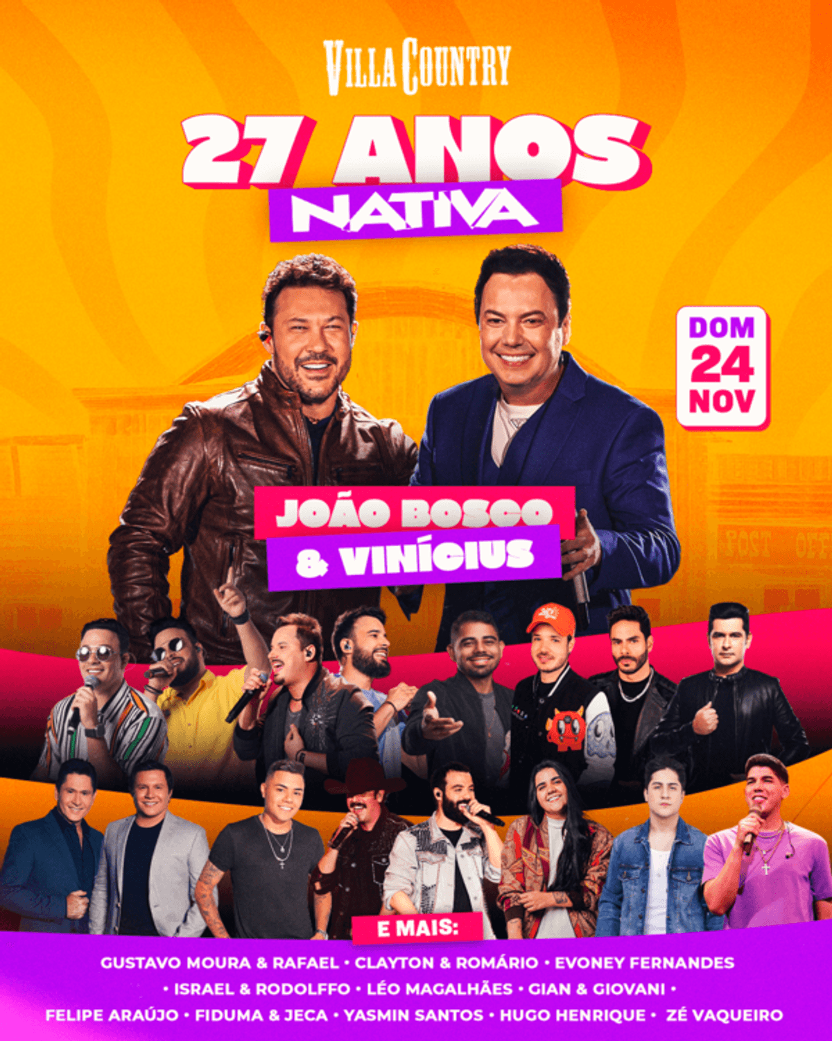 Nativa FM realiza evento para comemorar seus 27 anos em São Paulo