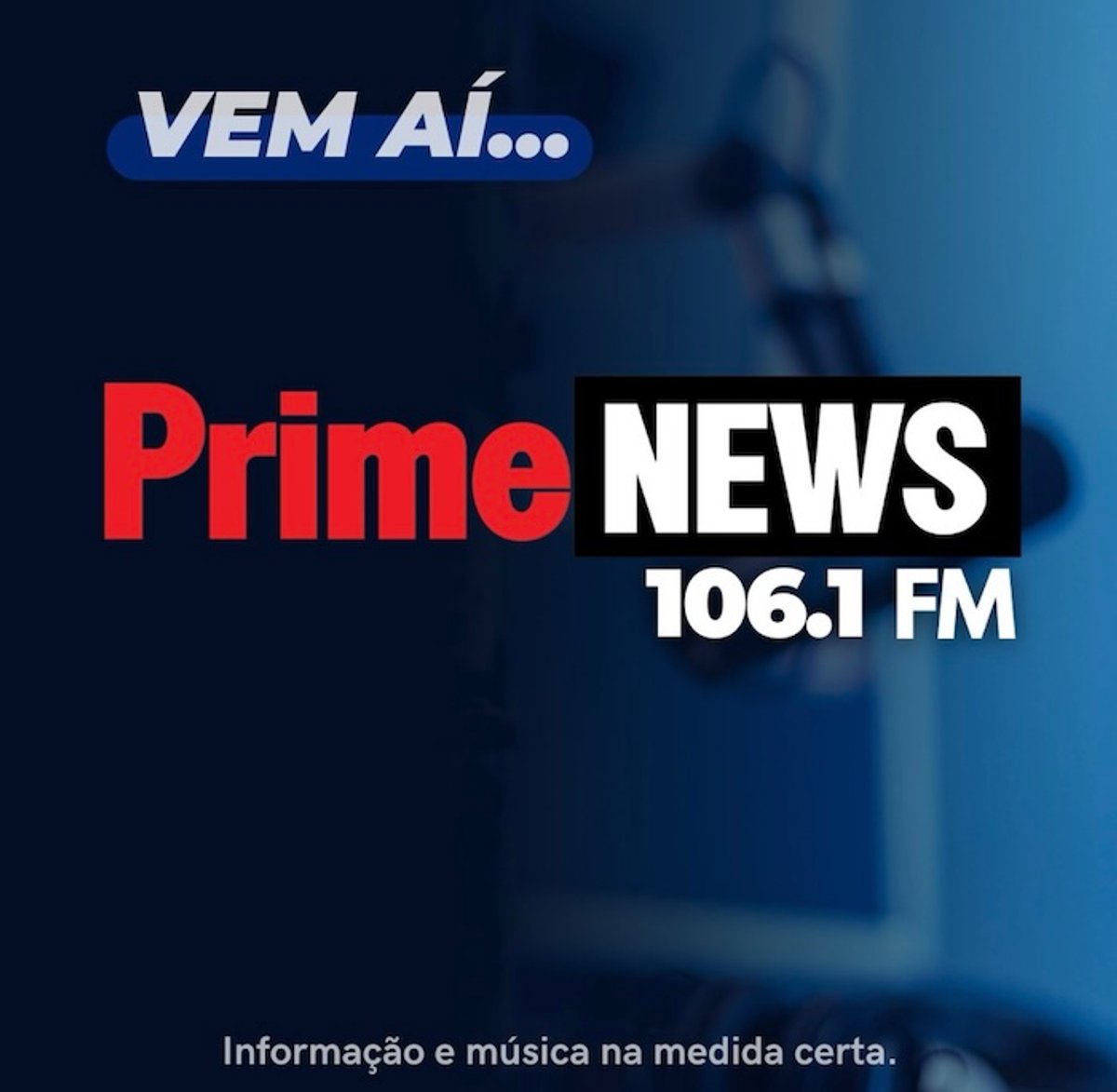 Prime News FM indica 106.1 FM como sua futura frequência no Vale do Paraíba (SP)