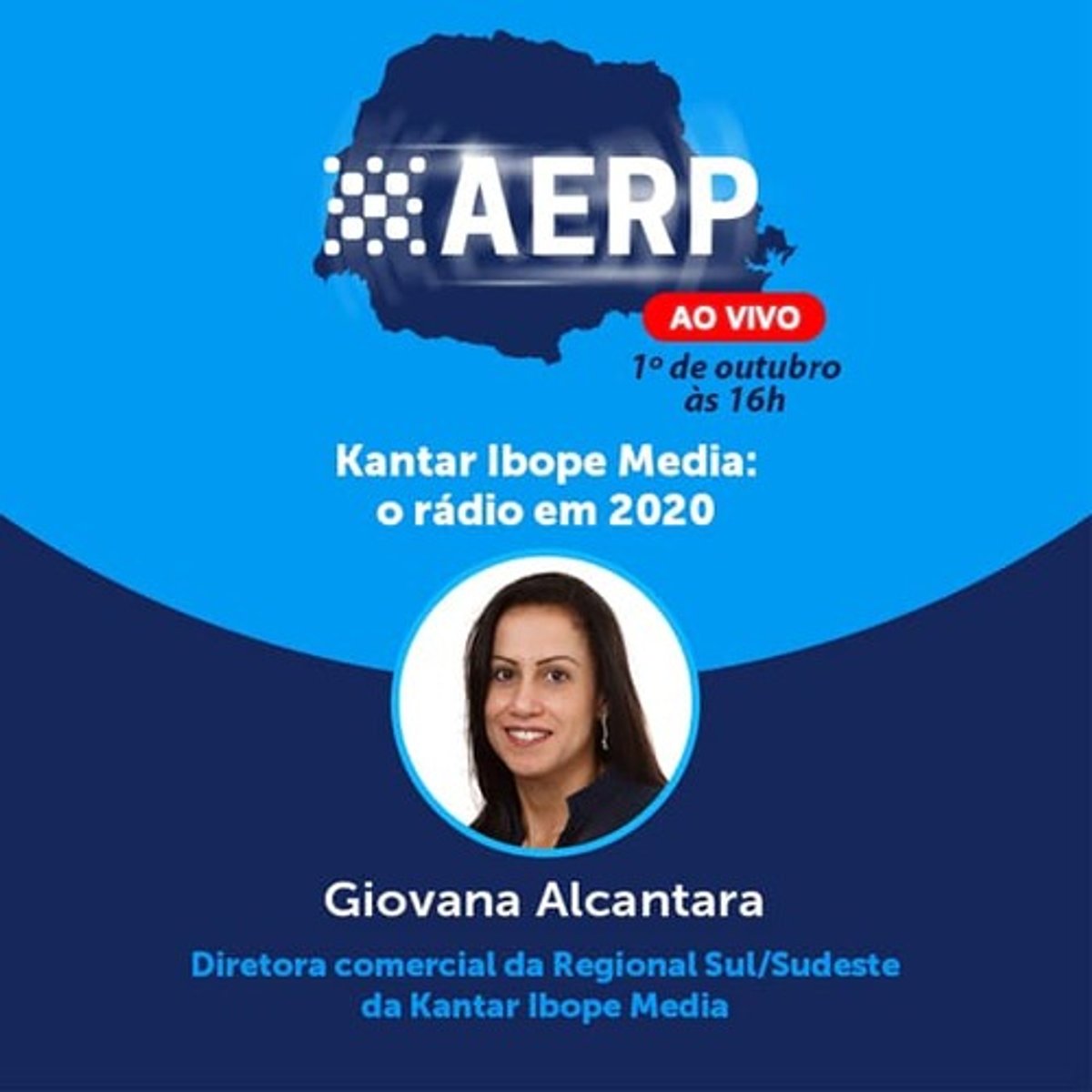 AERP promove live nesta quinta-feira para abordar sobre o book de rádio da Kantar Ibope Media