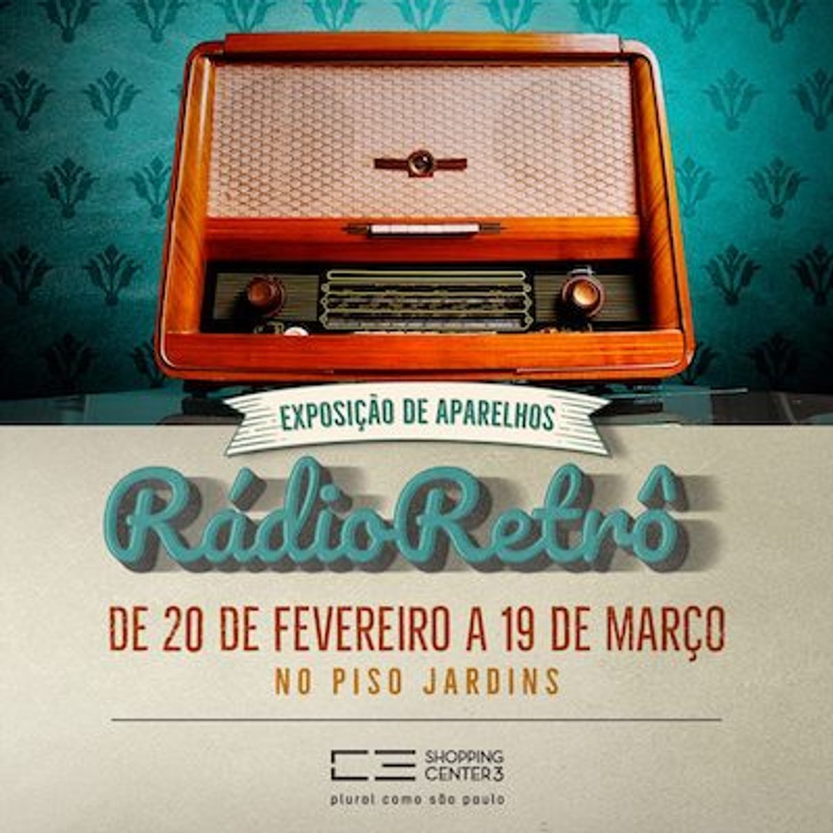 Shopping da capital paulista tem exposição sobre a história do Rádio