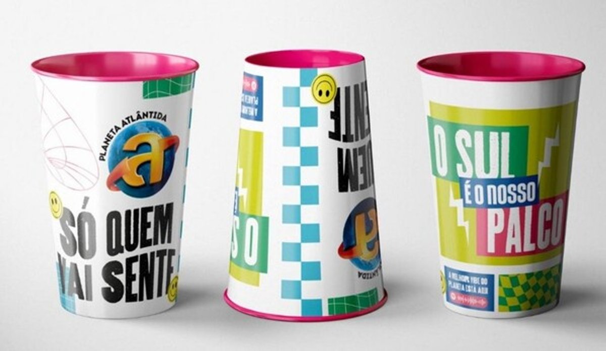 Planeta Atlântida, festival musical promovido pela Atlântida FM, terá distribuição de copos personalizados e reutilizáveis