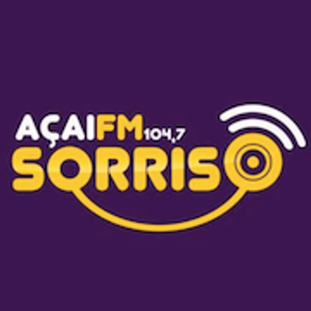 Logo Açaí FM Sorriso