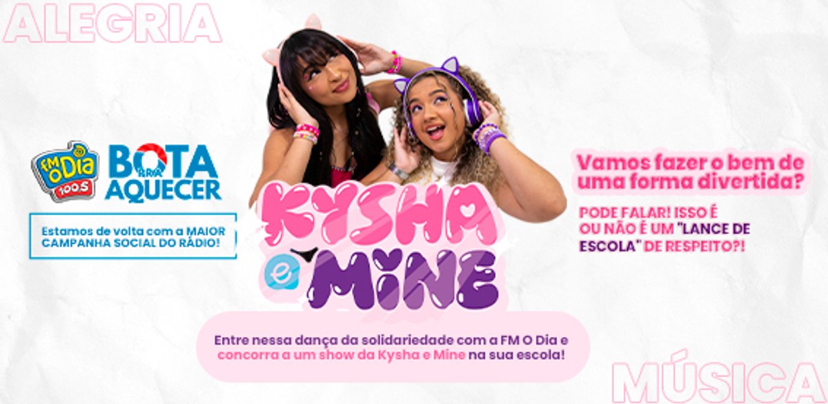 Campanha "Bota pra Aquecer 2025", promovida pela FM O Dia, entra na reta final
