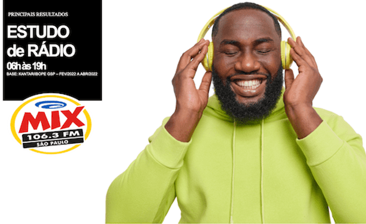 Rádio Mix FM mostra estudo sobre sua evolução em São Paulo e prepara estreia de FM em Salvador