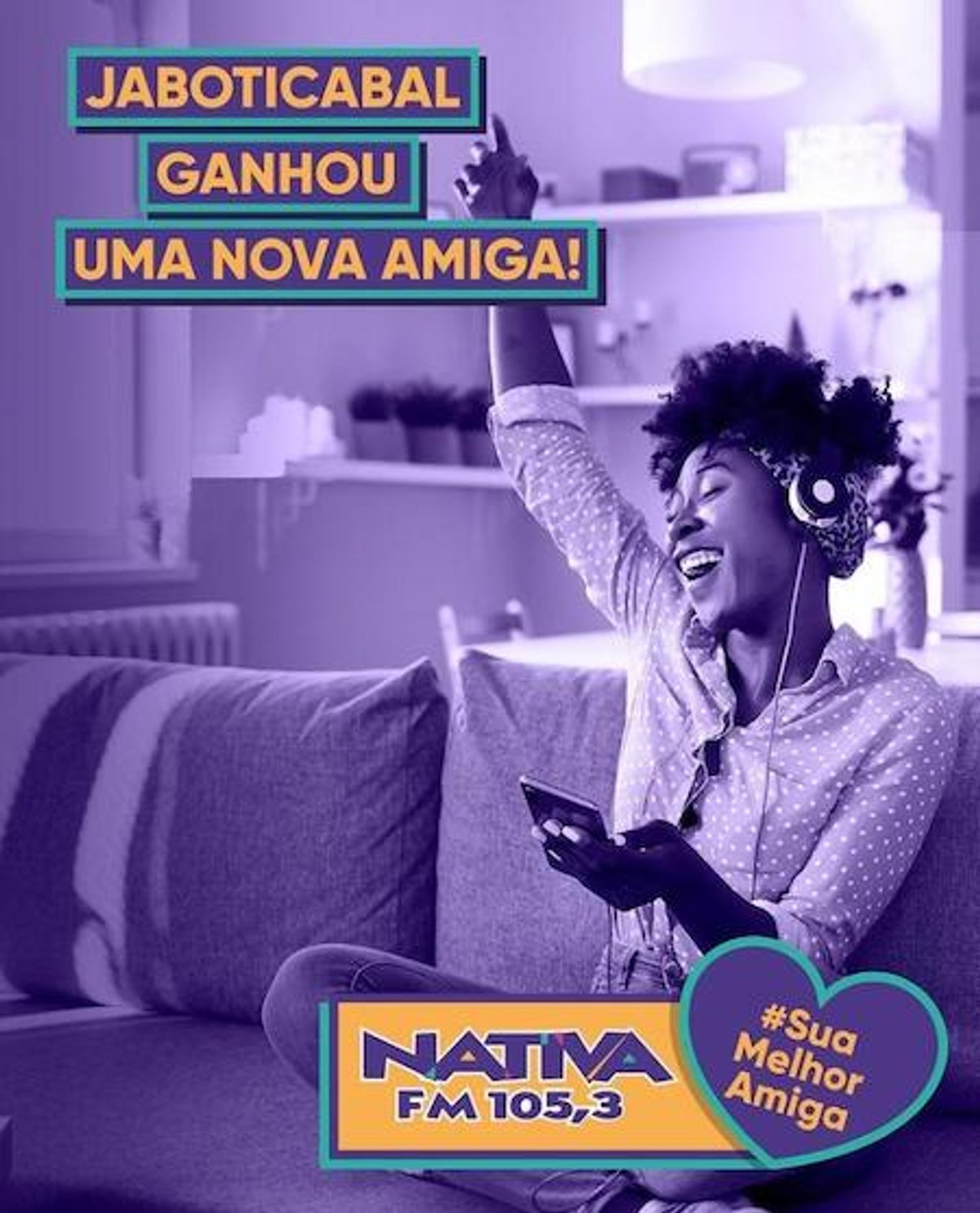 Nativa FM marca estreia de afiliada em Jaboticabal para o dia 3