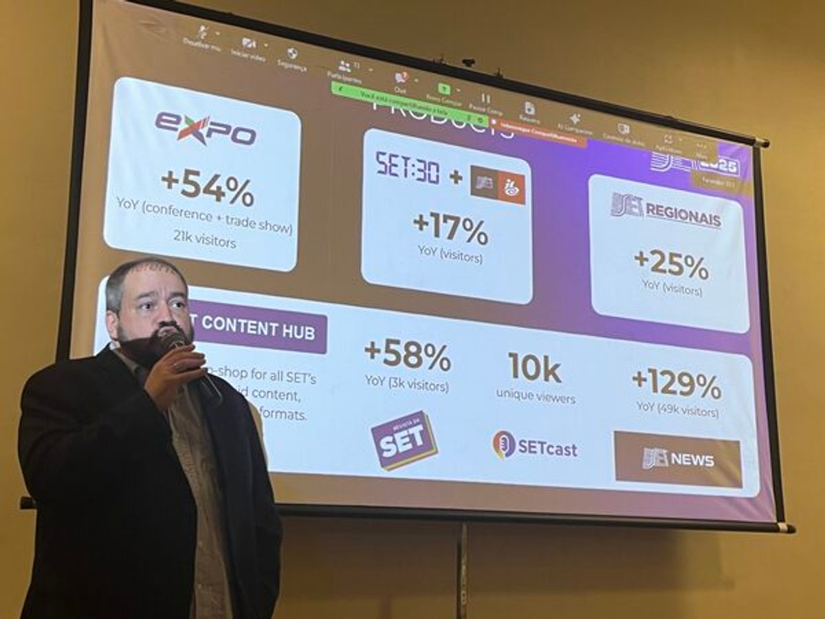 SET lança produtos para 2025 e anuncia que SET EXPO já conta com 70% da planta reservada