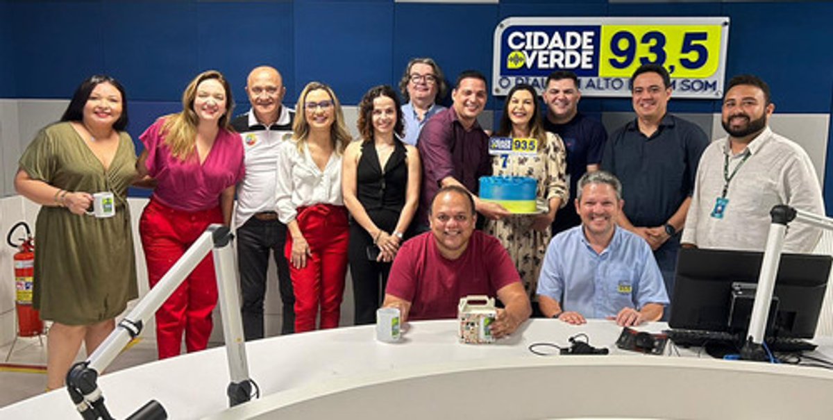 Cidade Verde FM completa 7 anos de operação e realiza comemoração junto à audiência em Teresina (PI)
