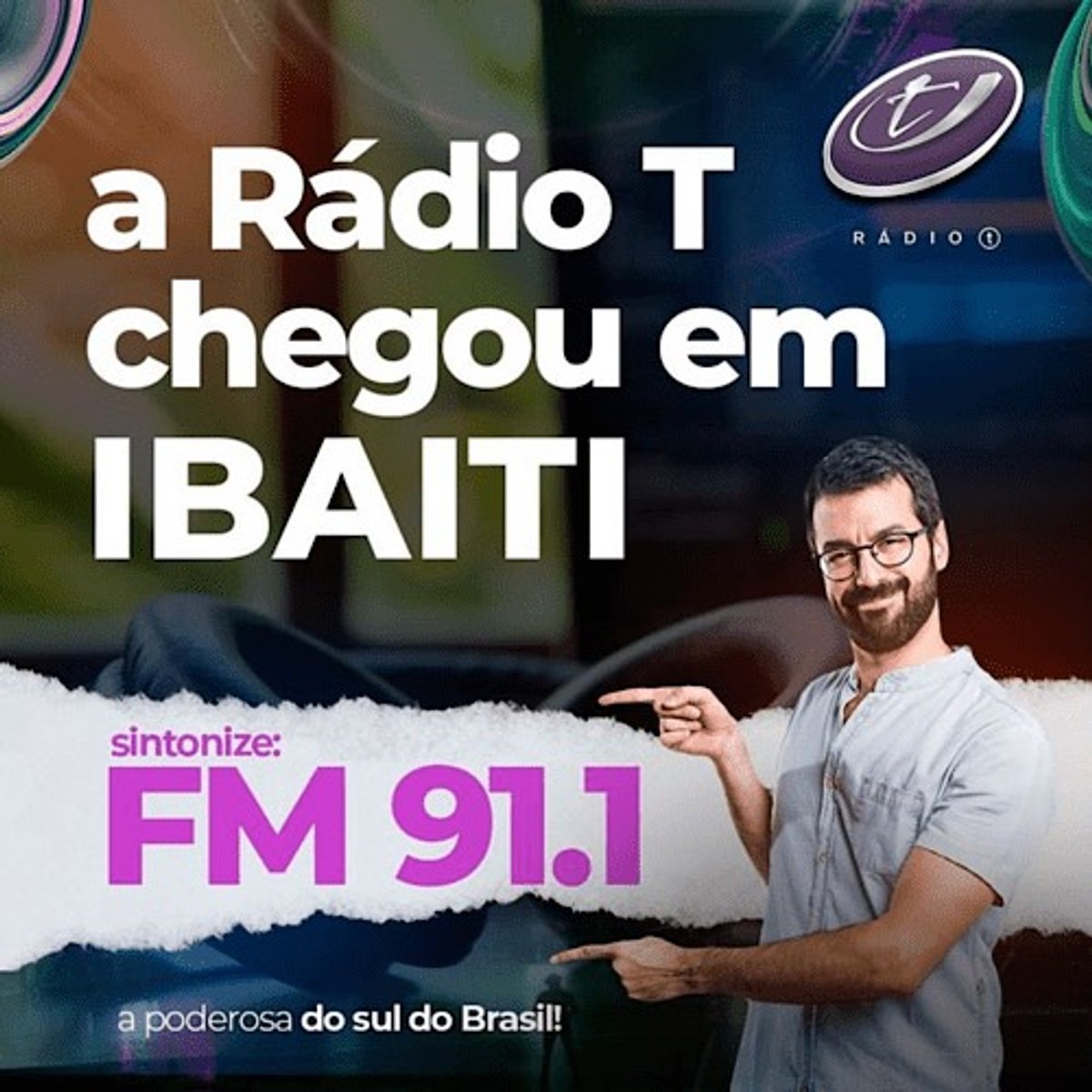 Rádio T FM expande sua rede pelo Paraná e promove estreia em Ibaiti
