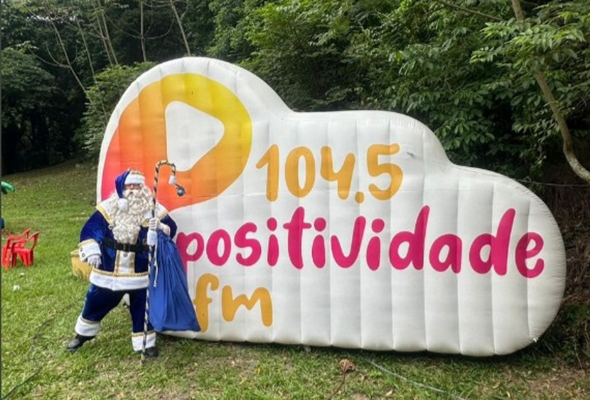 Positividade FM realiza evento beneficente no projeto Inclusividade no Rio de Janeiro