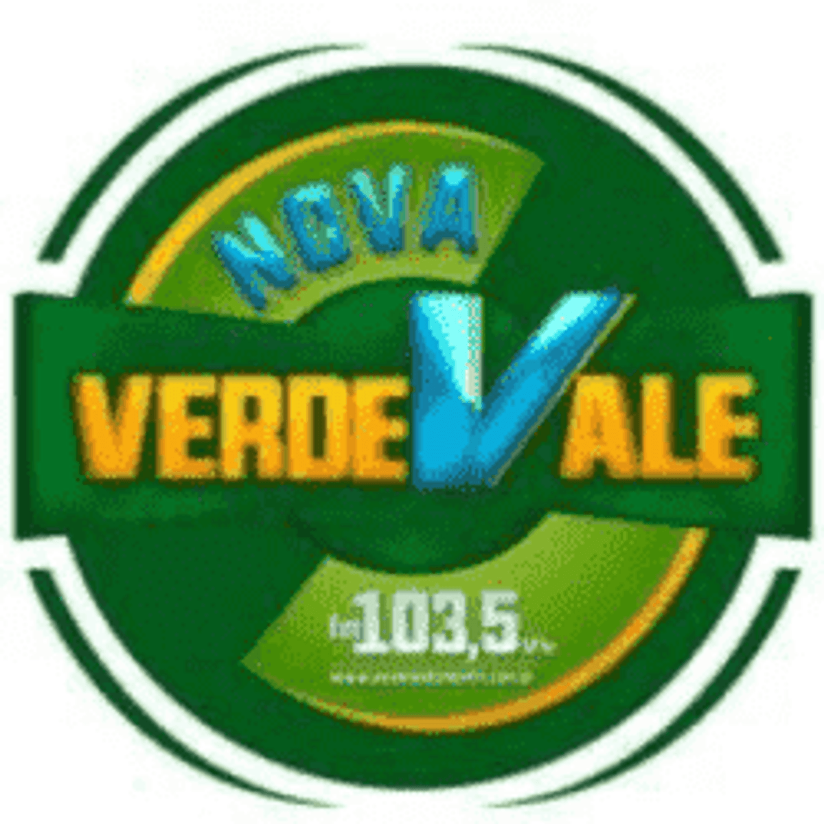 Logo Nova Verde Vale FM