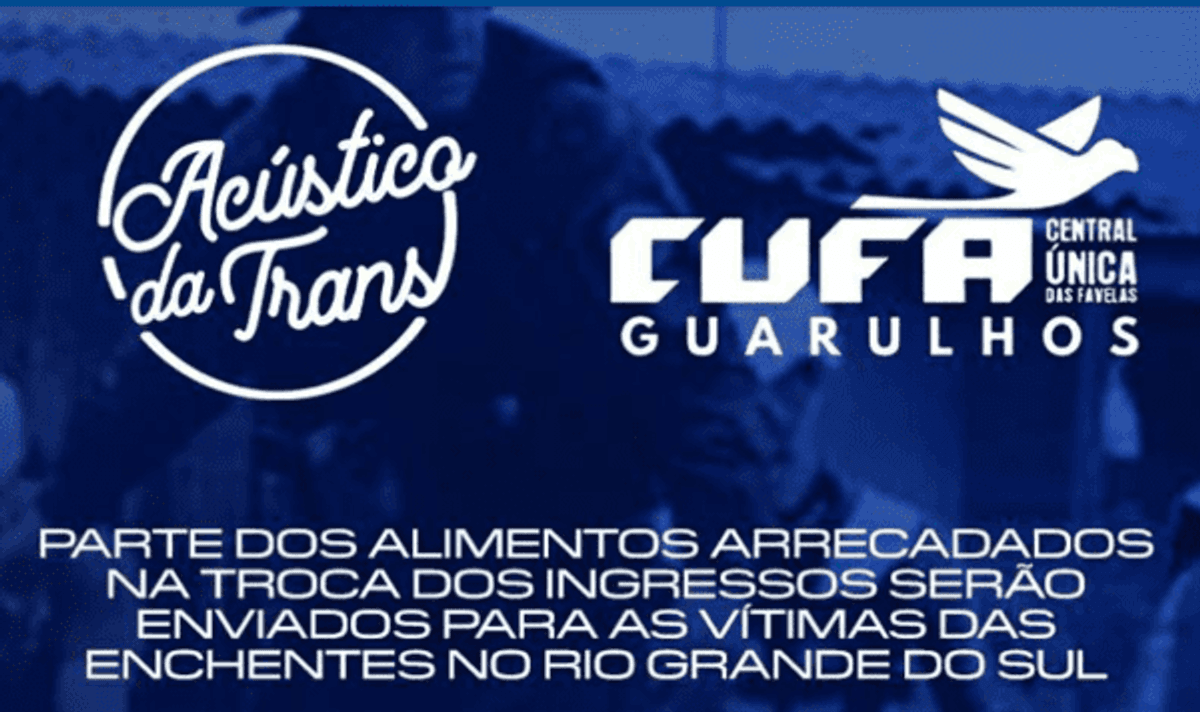 Transcontinental FM fecha parceria com CUFA e Frente Nacional Antirracista para arrecadar mantimentos para o Sul