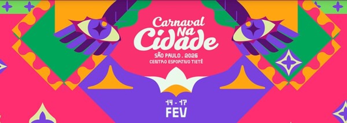 Metropolitana FM é a rádio oficial do festival Carnaval Na Cidade 2026 em São Paulo