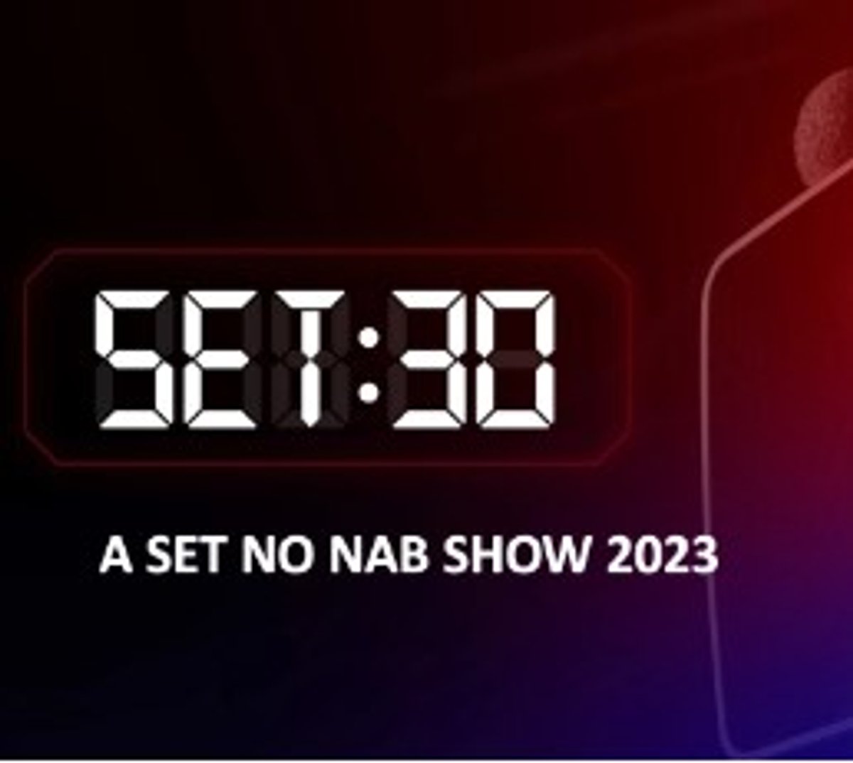 SET chega à 30ª edição do SET:30 no NAB Show 2023