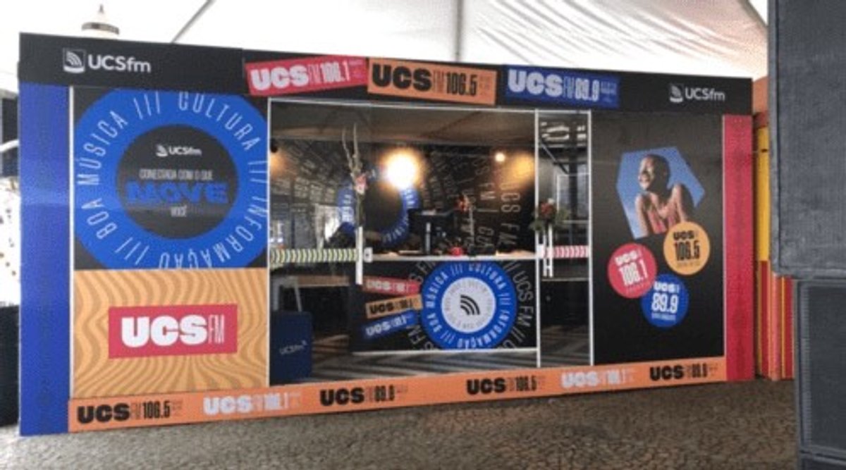 UCS FM segue como emissora oficial da Feira do Livro de Caxias do Sul