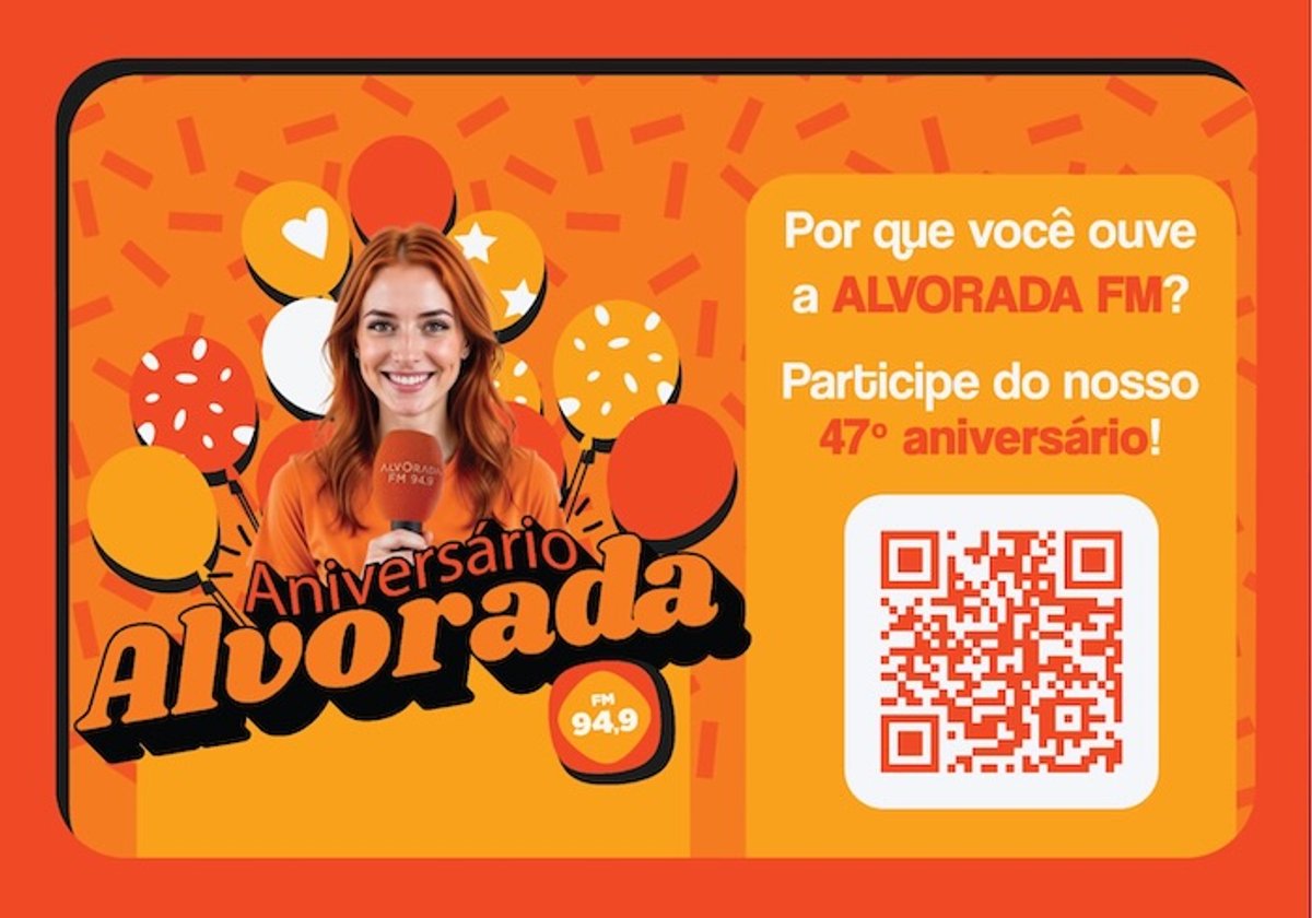 Alvorada FM comemora 47 anos em Belo Horizonte e realiza campanha especial com os ouvintes