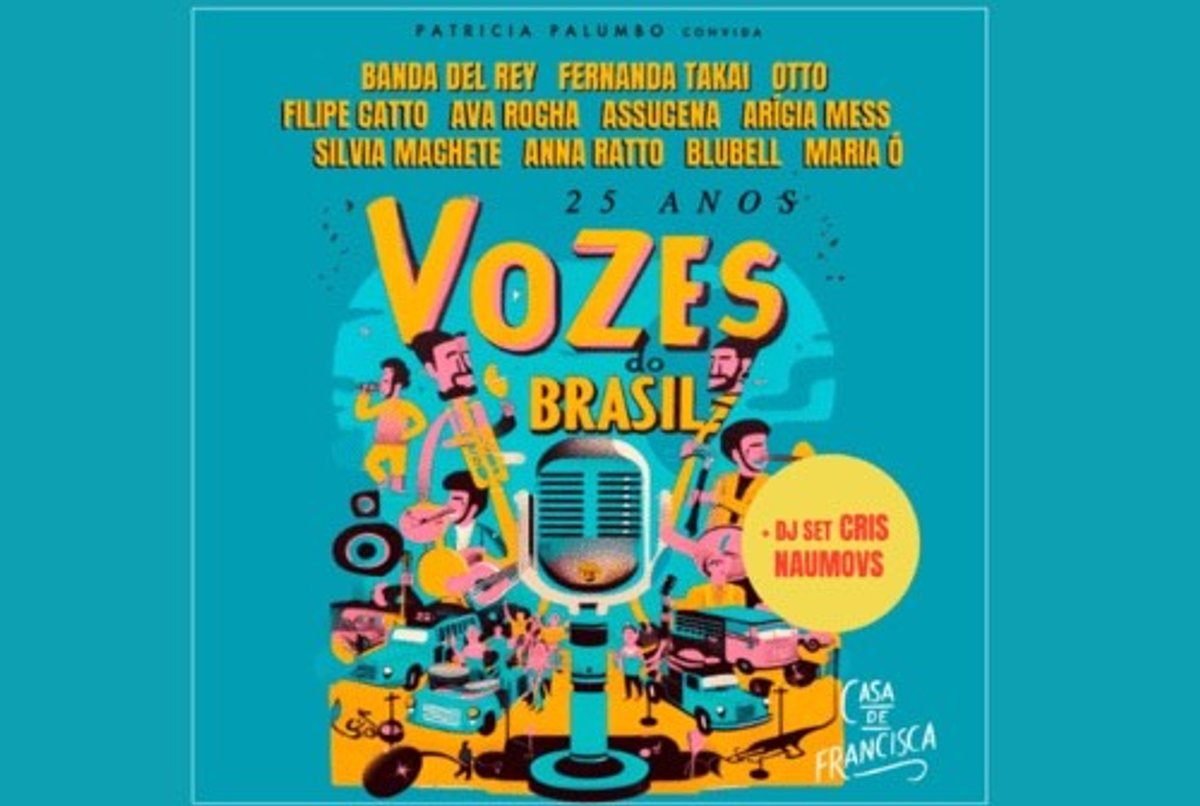 Atração veiculada pela Rádio Cultura Brasil comemora 25 anos em São Paulo (SP)