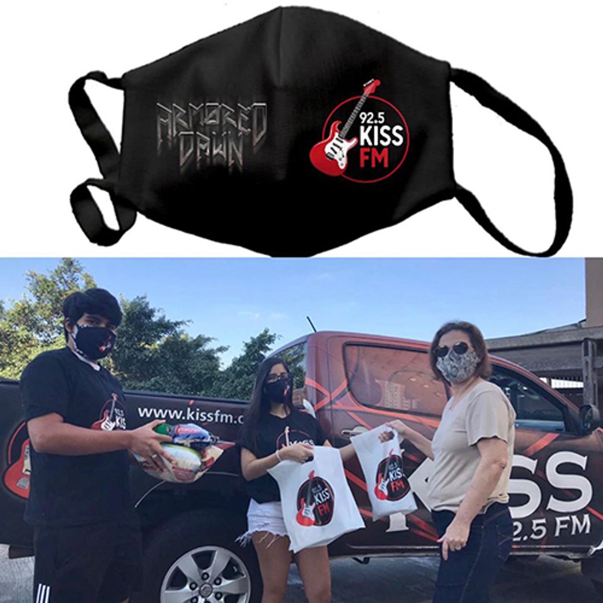 Coronavírus: Kiss FM realiza pedágios solidários para arrecadação de alimentos e distribuição de máscaras
