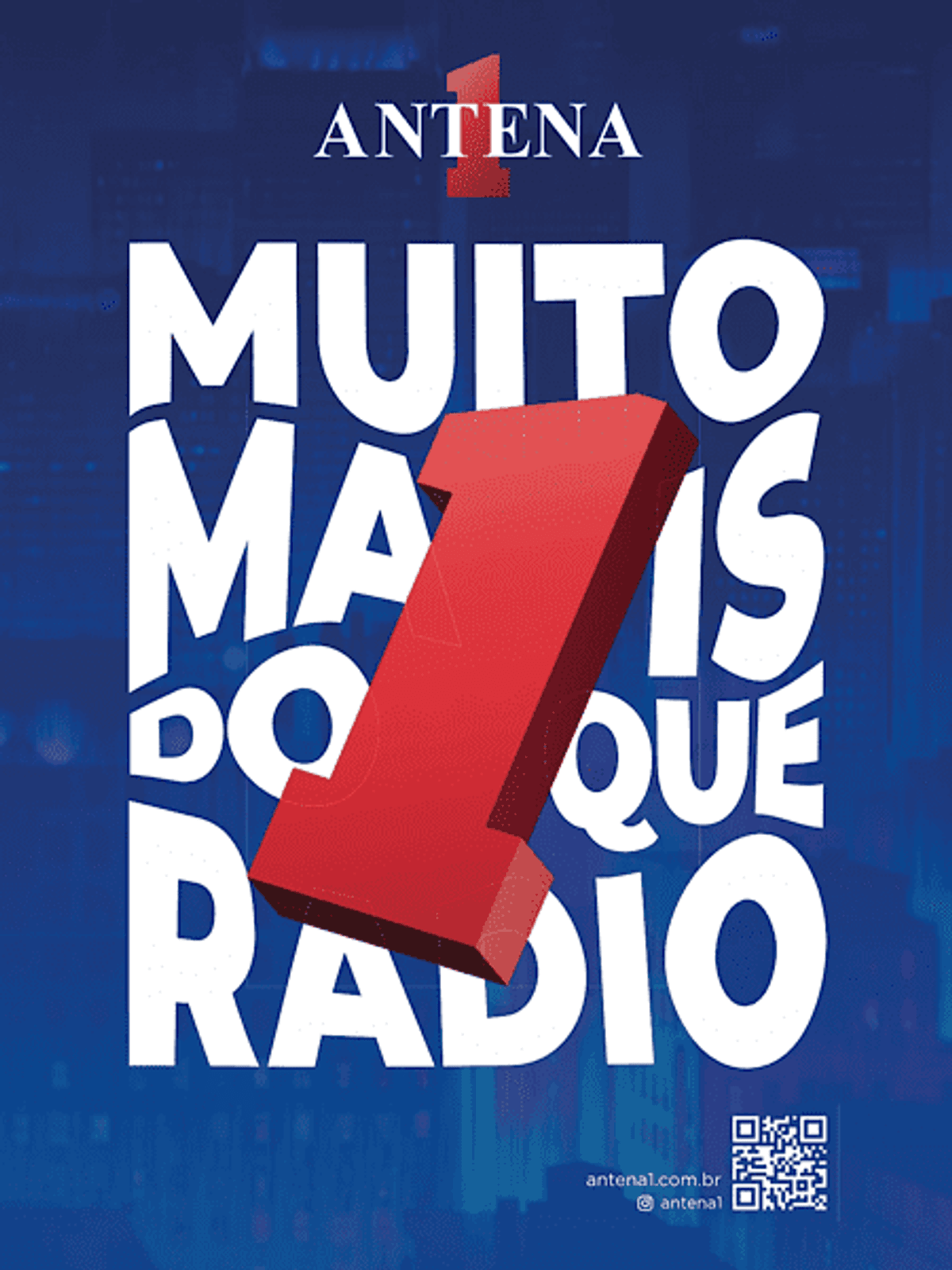 Antena 1 está no top 3 de audiência em São Paulo, Brasília e Campinas