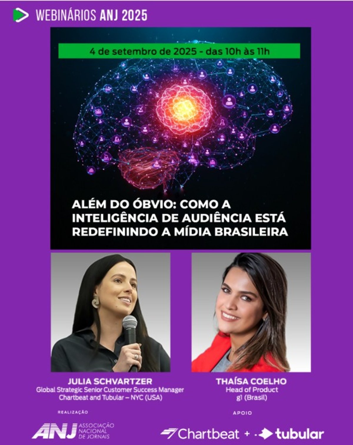 Webinário discute impacto do vídeo e uso estratégico de dados para engajar audiências nas redes sociais