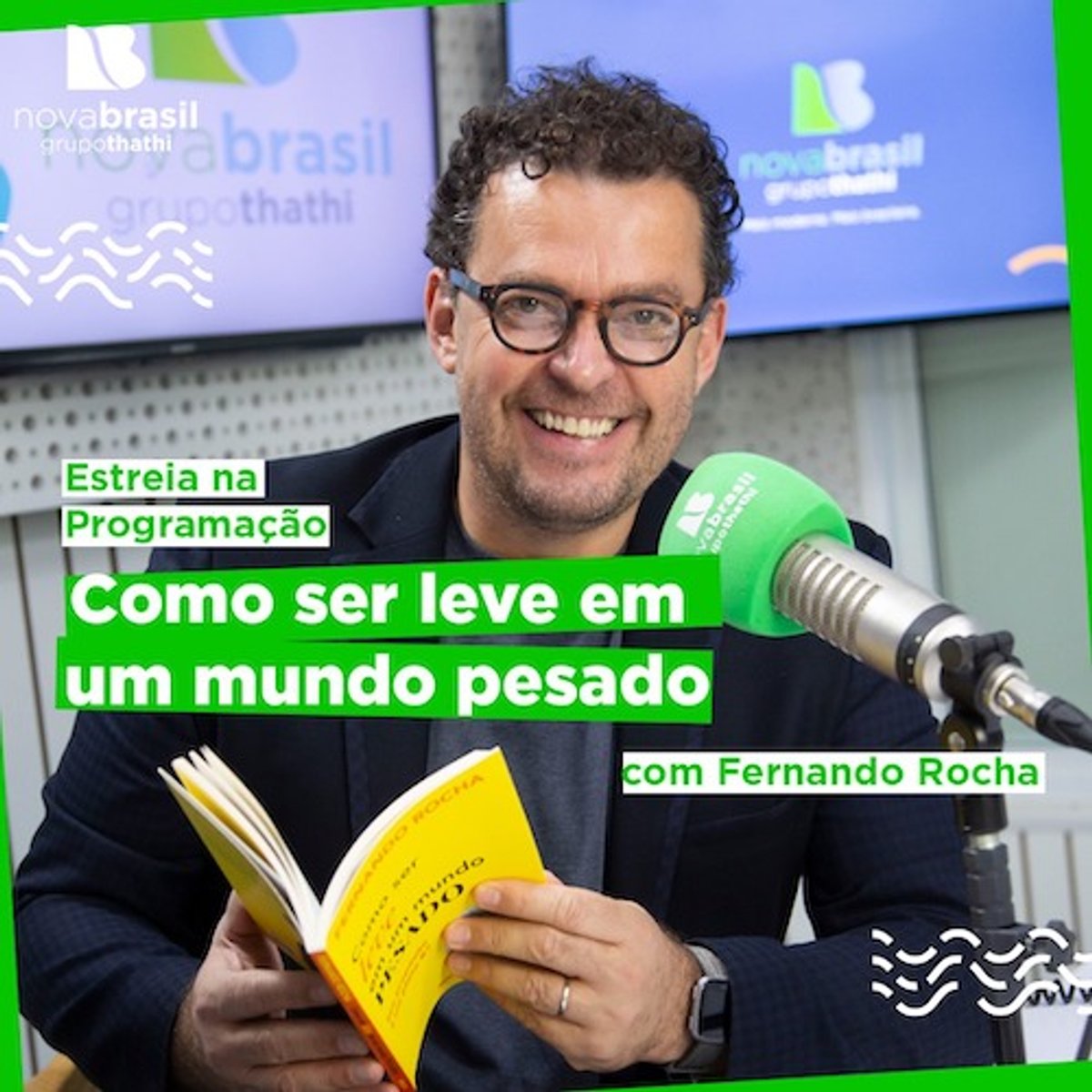 Rede Novabrasil FM estreia quadro comandado pelo jornalista Fernando Rocha