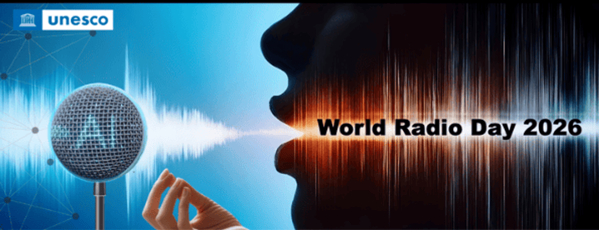 Dia Mundial do Rádio 2026 destaca a relação entre o meio e a inteligência artificial