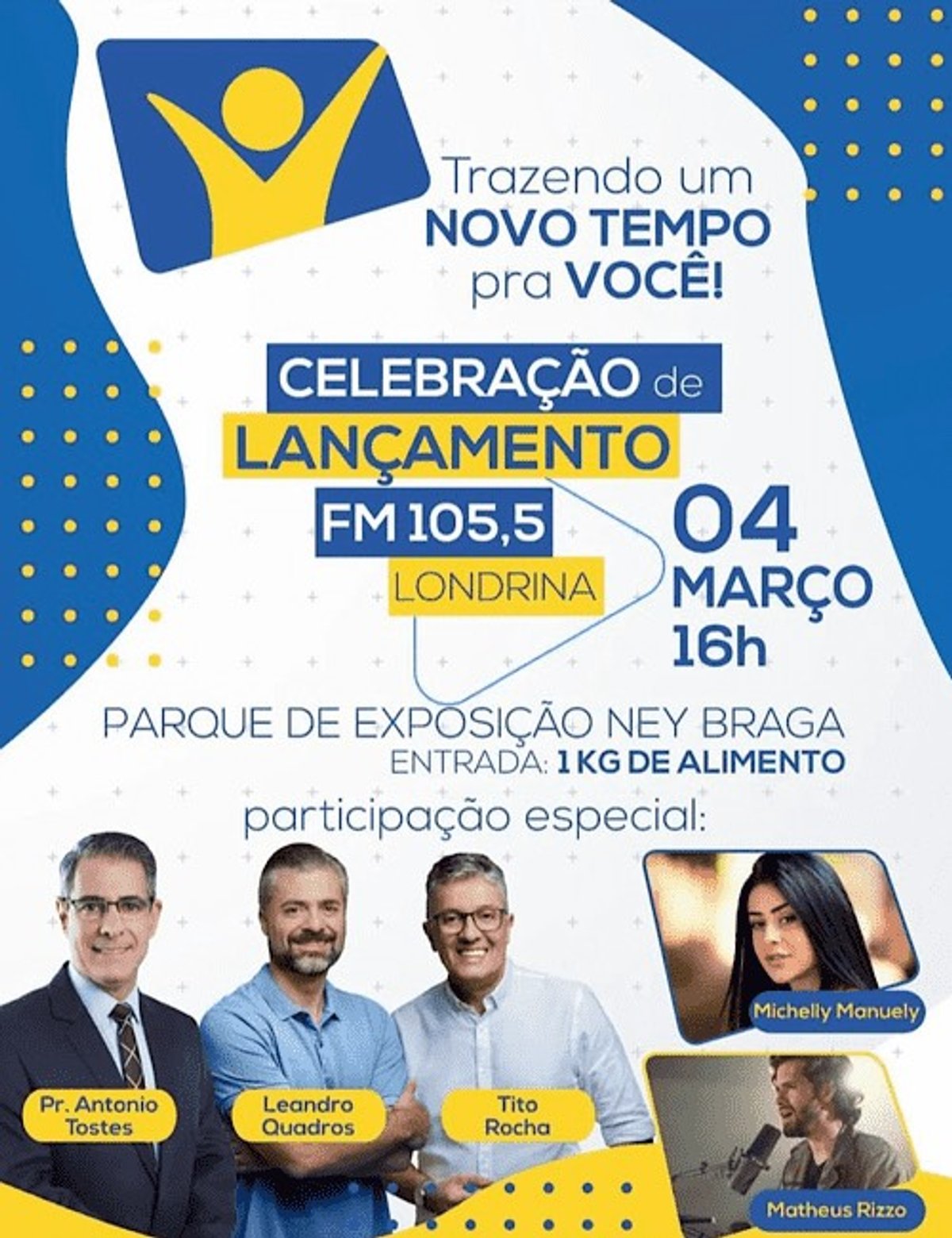 Novo Tempo FM promove celebração de lançamento em Londrina (PR)
