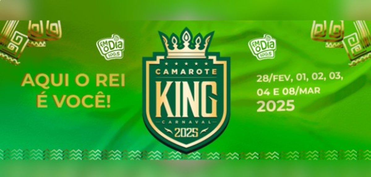 FM O Dia promove o Camarote King durante o Carnaval 2025 no Rio de Janeiro