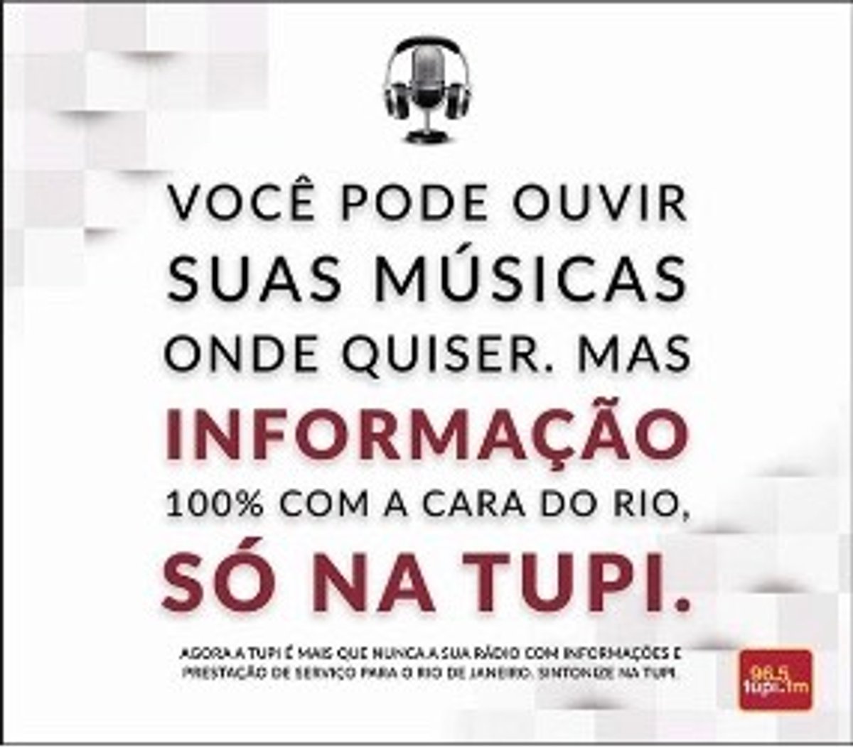 Logo após atualizar seu logotipo, Super Rádio Tupi veicula campanha sobre seu conteúdo jornalístico