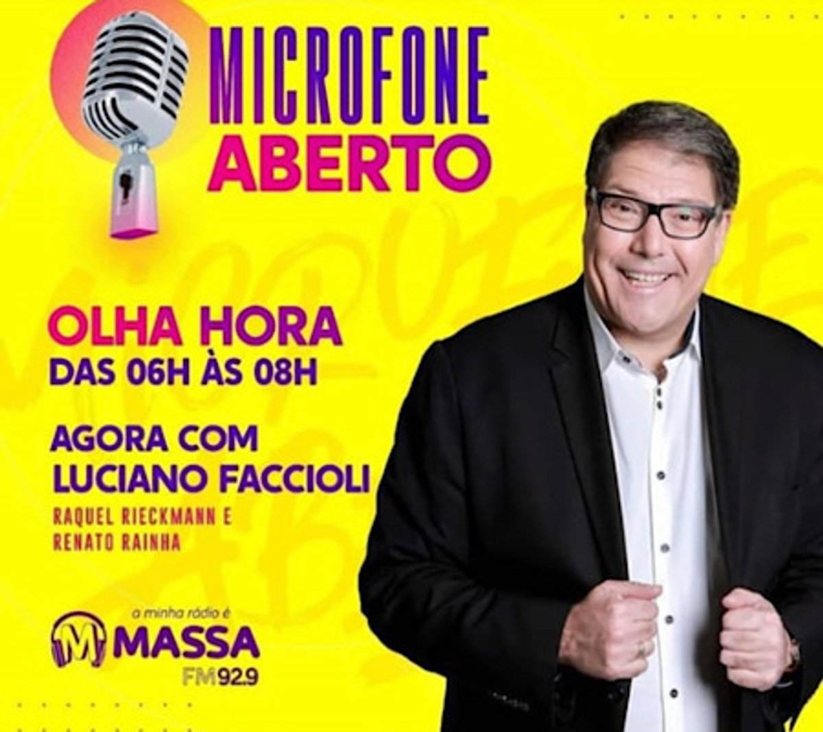 Transamérica inicia parceria com CNN Rádio. Massa FM estreia Na Geral e programa com Luciano Faccioli