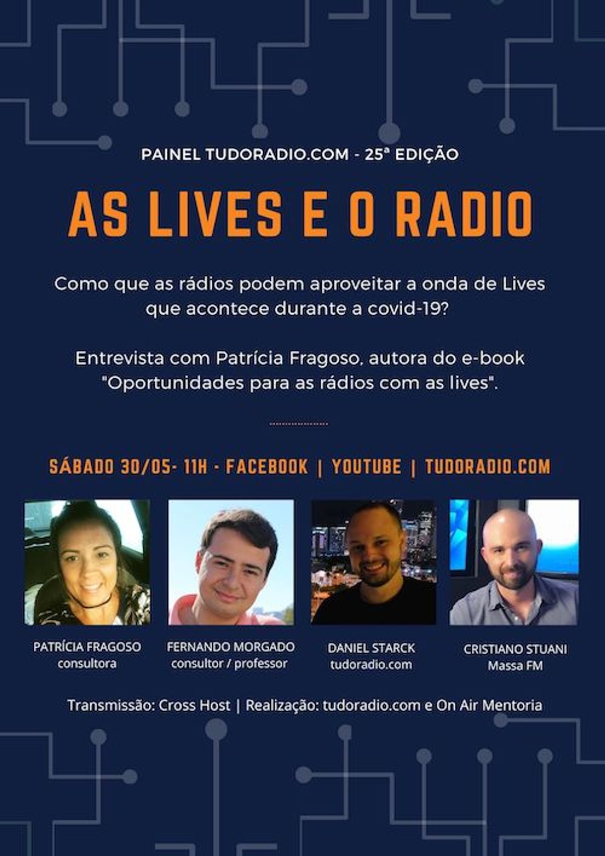 25º Painel tudoradio.com discute as lives e como o rádio pode trabalhar esse conteúdo em seu planejamento