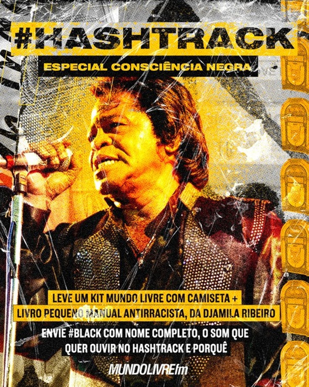 Mundo Livre FM promove edição especial do programa Hashtrack dedicado ao feriado da Consciência Negra