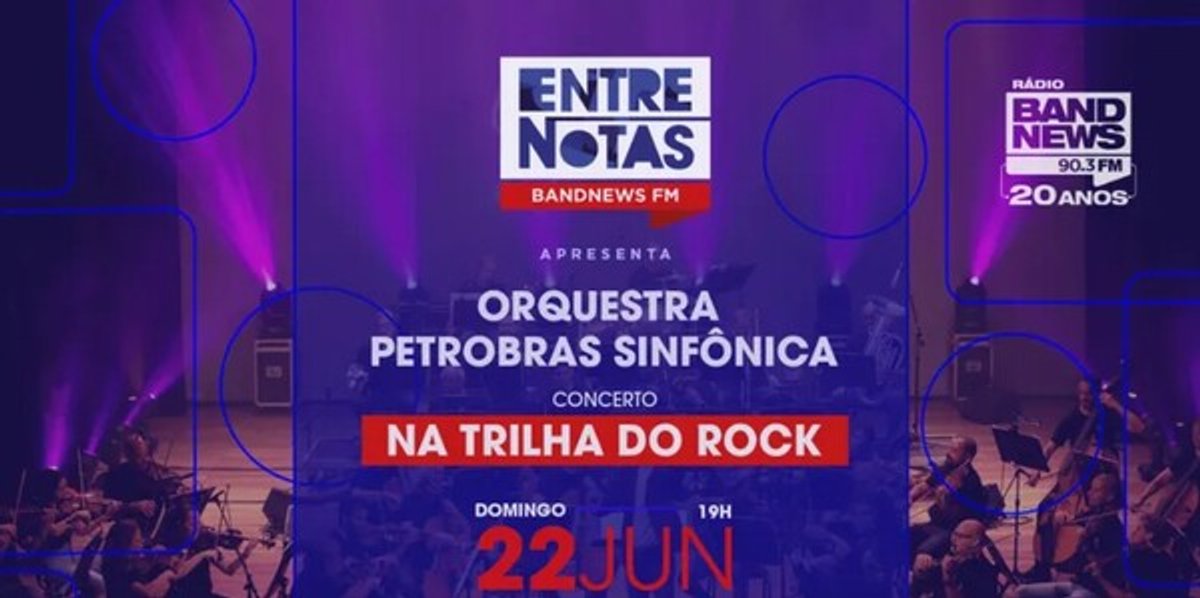 BandNews FM Rio comemora 20 anos com concerto gratuito da Orquestra Petrobras Sinfônica